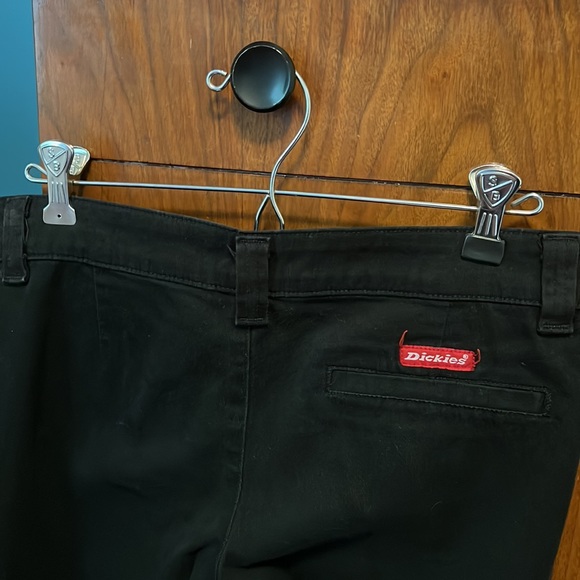 Y2K 90’s Dickies Pants Black Low Rise Size XS (0-1) - Picture 4 of 8